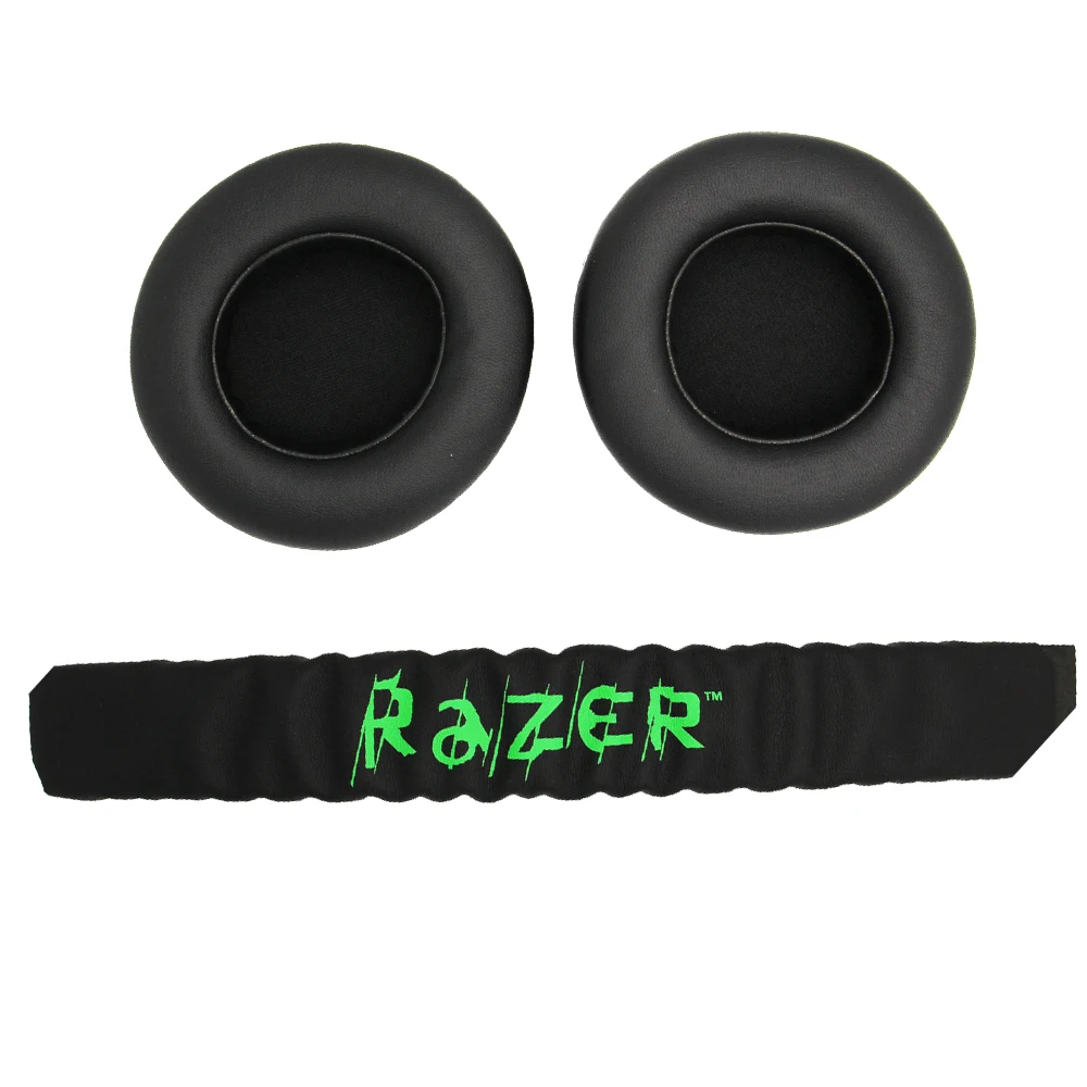 Replacement-Ear-pads-Cushion-Earmuffs-Earpads-with-Headband-For-Raze-Kraken-Pro-7-1-or-Electra (1)