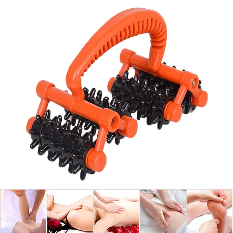 Ручной лимфатический массаж Системный Acupoint Foot Roller Massager Ball Шариковый массажер шейного позвонка 4258