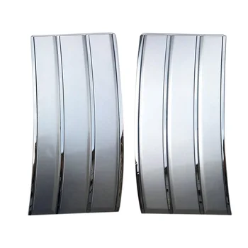 

beler Silver Car Door Side Fender Vent Grille Fit For Land Rover Range Rover L405 2013 2014 2015 2016 2017