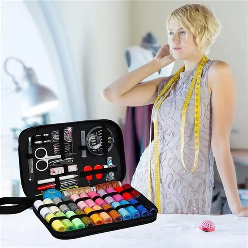 Trousse De Couture Complete,226 Accessoires Couture,Kit De Couture,Boite A Couture,Kit Couture Enfant,Set Couture,Coudre Accessoires De Couture