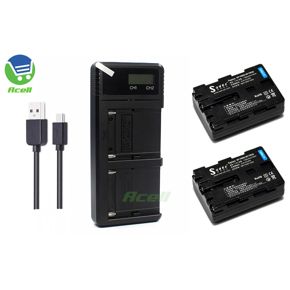 NP FM50 Аккумулятор для SONY DCR HC14E HC15E PC330E PC120E PC115E PC110E PC105E DVD201E DVD200E Camcorder FM30|Цифровые