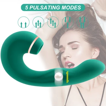 Multi Mode Silicone Nipple Sucking Vibrator Sucker Clitoris Stimulator G Spot Massage Vagina Dildos For Women Sex Toy For Couple 4