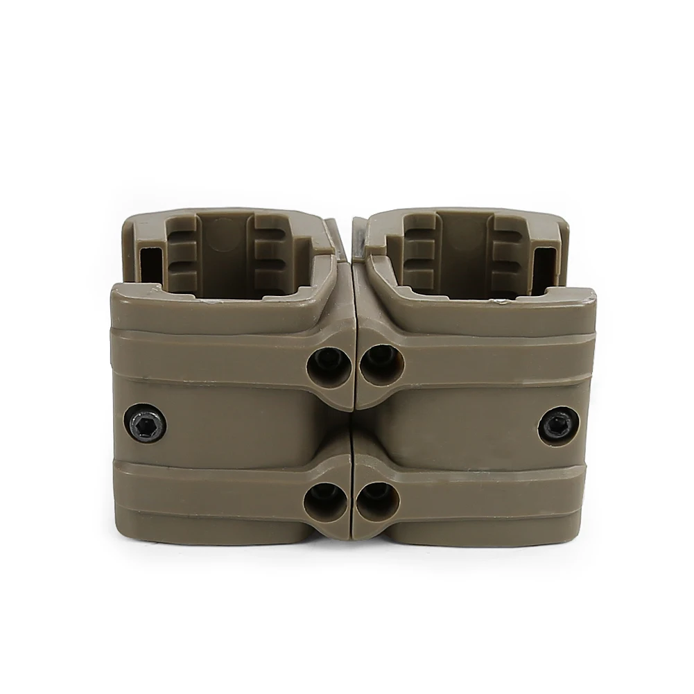 Tactical Gun Rifle Dual Magazine Coupler for MP7 Clip Connector Airsoft Military Mag Clamp Parallel Link Speed Loader