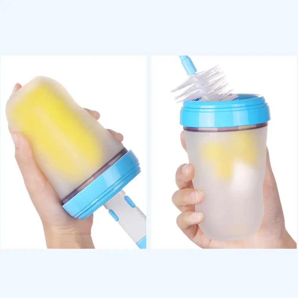 Kidlove 6 шт./компл. щетка для бутылок губка щетка для кормления ребенка набор чистящих средств(случайный цвет