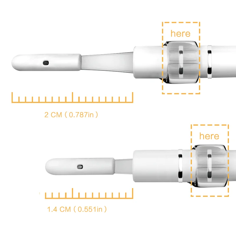 0.3MP эндоскоп вкладыши очиститель, 3-в-1 Android USB Ухо эндоскоп Видимый набор чистящих средств для ухода за(синий+ белый