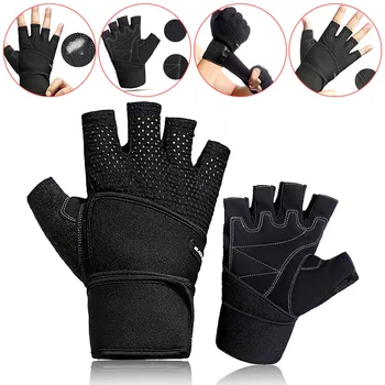 

Best Selling Men Gloves Women Yoga Fitness Gloves Weight Lifting Gym Training Sports Bicycle Gloves Drop Shopping guantes Wd4