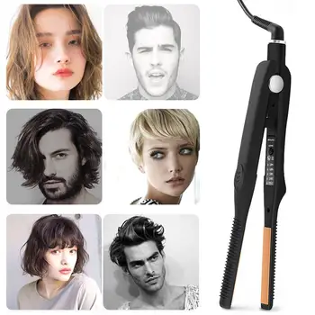 

Hair Straightener Four-gear Temperature Adjustment Ionic Ceramic Tourmaline Styling Hair Flat Straightener Iron Tool Steam E5C8