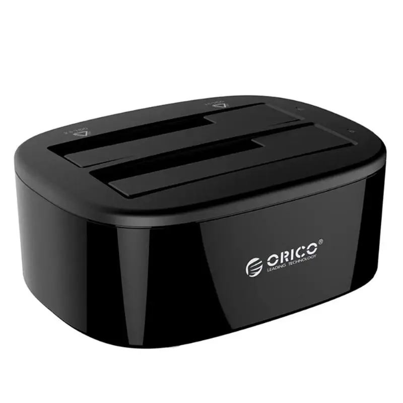 ORICO док-станция для жесткого диска 6228US3-C USB3.0 to SATA 2,5/3,5 дюймов HDD SSD автономный двойной док-станция USB3.0 5 Гбит/с Чехол