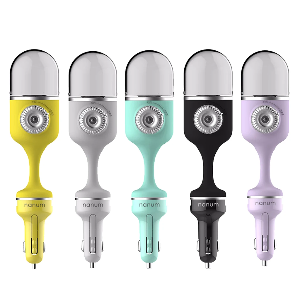 Portable Mini Car Air Humidifier Diffuser Essential Oil Aroma Mist Purifier Ultrasonic Humidifier Aroma Essential Oil Diffuser