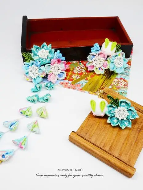 

Hand Made Wholesale Kimono Hairpin Flower Headwear Cosplay Accessory Hair Accessories Headdress Sets