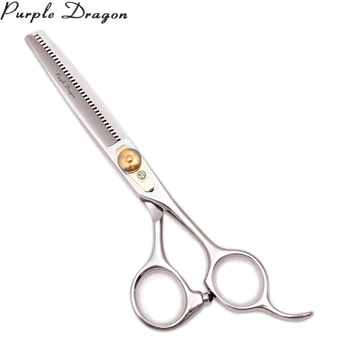 

Hairdressing Scissors Anti-teeth 6" Purple Dragon JP Stainless Haircut Thinning Shears Hair Cutting Scissors Hair Scissors Z1126