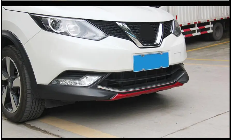 Передняя+ Задняя накладка на бампер из нержавеющей стали для Nissan Qashqai J11
