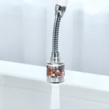 Поворотный кухонный кран из нержавеющей стали брызгозащищенный универсальный кран для душа поворотный фильтр распылитель сопла инновационный