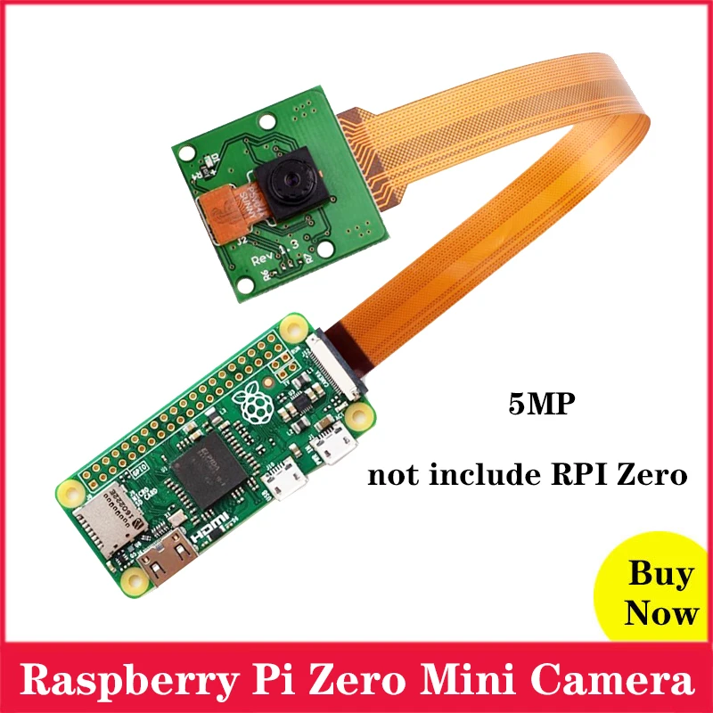 Модуль видеокамеры Raspberry Pi Zero 5 Мп 720P 1080P с FFC-кабелем для V1.3 W 0 WH | Компьютеры и офис