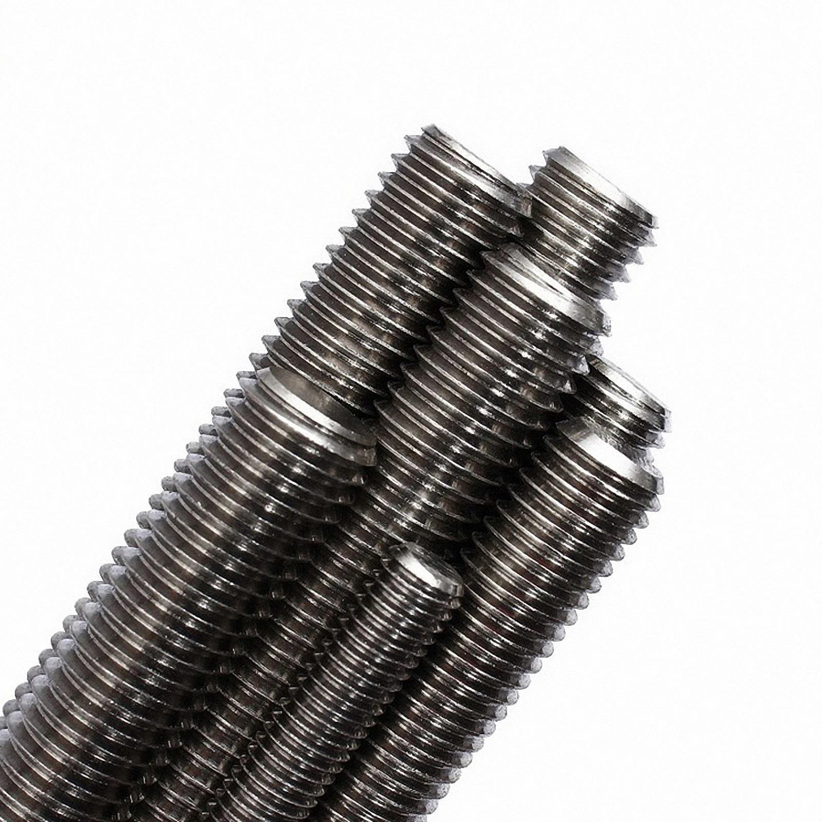 1pcs Left Hand Thread Fullthread Bar Threaded Rod Studding Screw 304 Stainless Steel M4 M5 M6