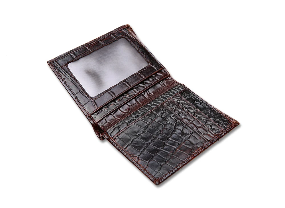FRALU, модный мужской кошелек из крокодиловой кожи, кожаный кошелек, мужские кошельки, мужские клатчи, портмоне, держатель для карт, клатчи, портмоне