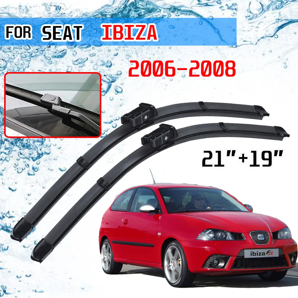 Escobillas limpiaparabrisas delantero de coche, accesorios para SEAT Ibiza 2006, 2007, Hatchback / SC Coupe / ST Estate - AliExpress