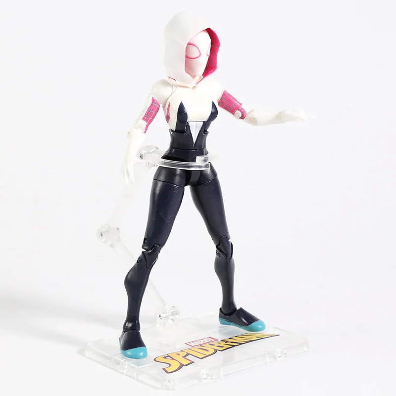 Marvel Человек-паук Питер Паркер Miles Morales Gwen Stacy человек паук 2099 ПВХ фигурка Коллекционная модель игрушки