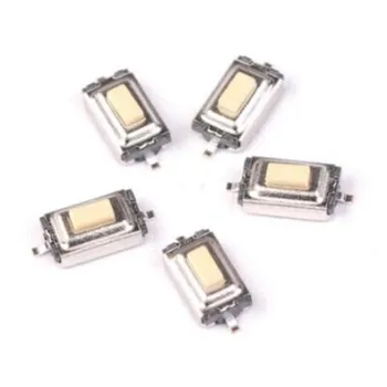 

100pcs/lot Touch Micro Switch 3X6X2.5MM 3*6*2.5 SMD White Button Head