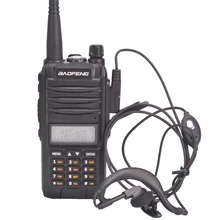 Tri band FM presunto rádio comunicador baofeng VHF 136 174/400 520/200 260MHz UHF telsiz BF A58S BAOFENG walkie talkie w/fone de ouvido