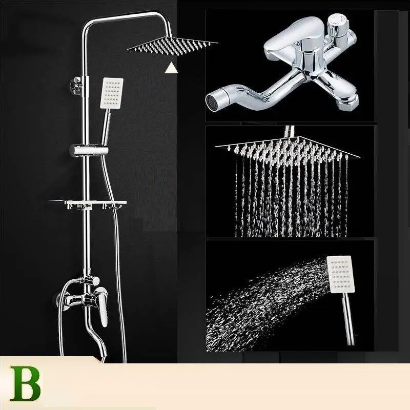 Дуще Conjunto, с милыми лисами, Douchette Duschsystem Columna Ducha Chuveiro Banheiro Панель Colonne De душ напора Eletrico Ванная комната душа - Цвет: Number 1