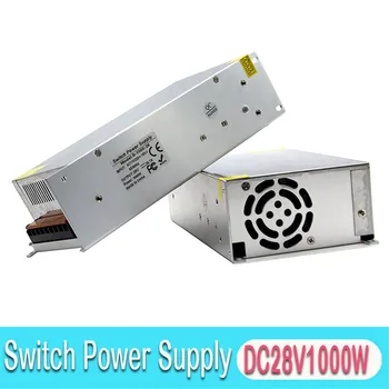 

Single Output 1000W 28V DC Switching power supply SMPS Transformer 220V 110V AC DC28V Converter For Stepper Motor Monitor