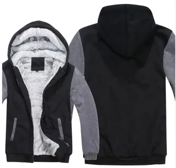 

New Men Motocross Hoodies Winter Thicken Zipper Coat for Sweatshirts Outdoor sports leisure cycling jackets