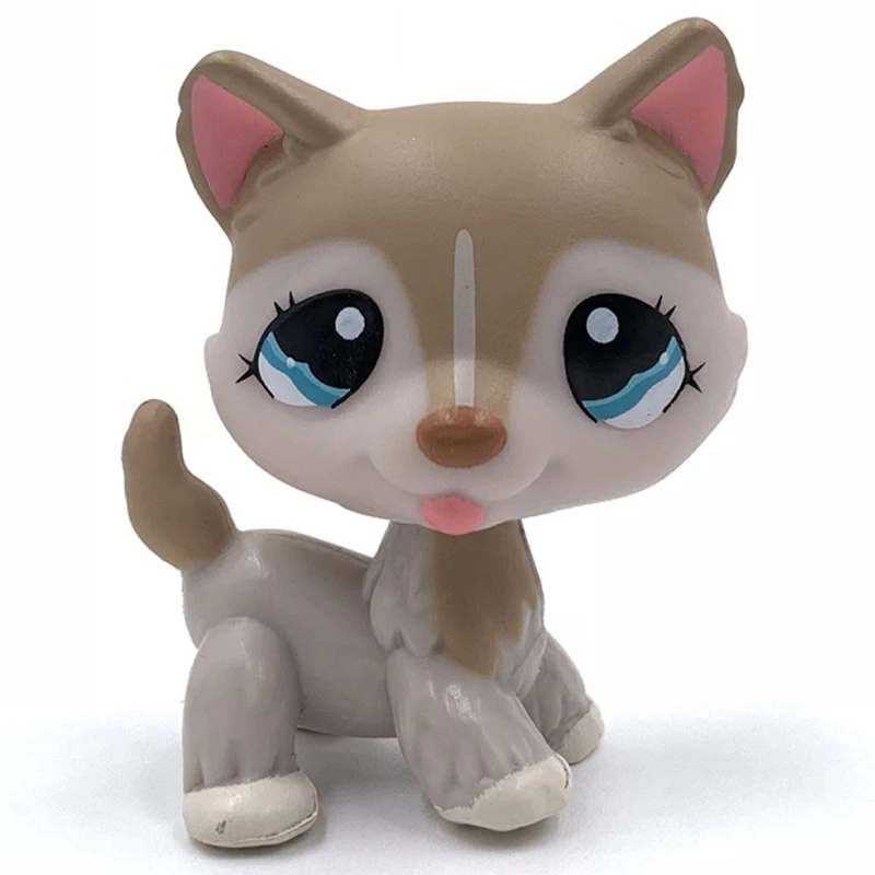 Лпс стоячки кошки игрушки Lps кошка редкие животные pet shop игрушки подставки Собака Такса колли кокер спаниель great dane Хаски старый Рисунок Коллекция - Цвет: 1012