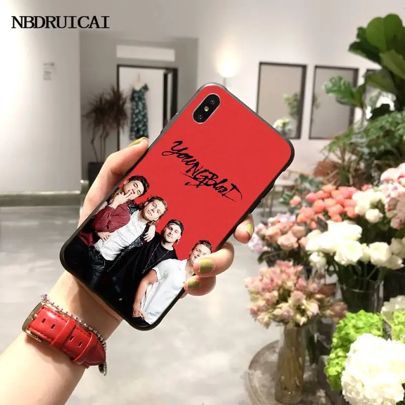 PENGHUWAN 5SOS 5 seconds of summer ТПУ чехол для телефона с изображением на задней панели Корпус