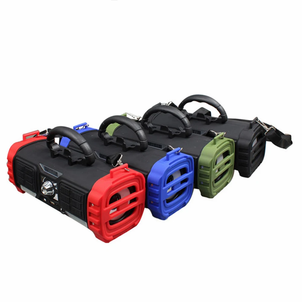 20 вт портативный динамик Bluetooth колонка бас сабвуфер саундбар беспроводная портативная колонка с FM радио микрофон KTV звуковая система бум