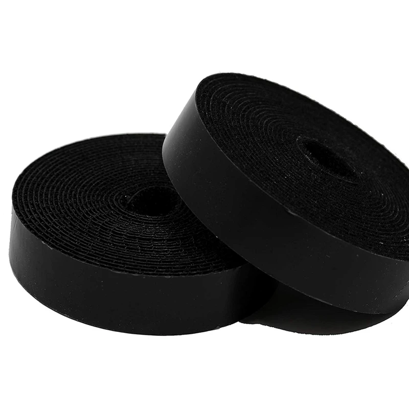

45M Self Adhesive Nylon Clasp Strip Tape Roll Sticky Back Fastening Tape New2019