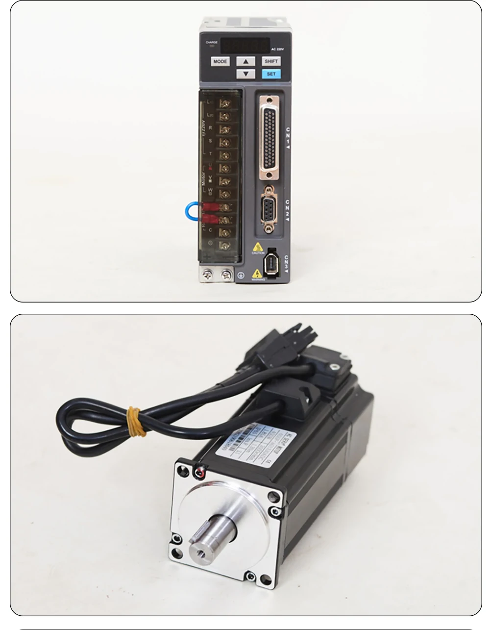 Delta 400W 3A AC 750W серводвигатель 3000RPM 2,4 N. M. 0,75 кВт однофазный 80ST M02430 AC Серводвигатель+ серводвигатель