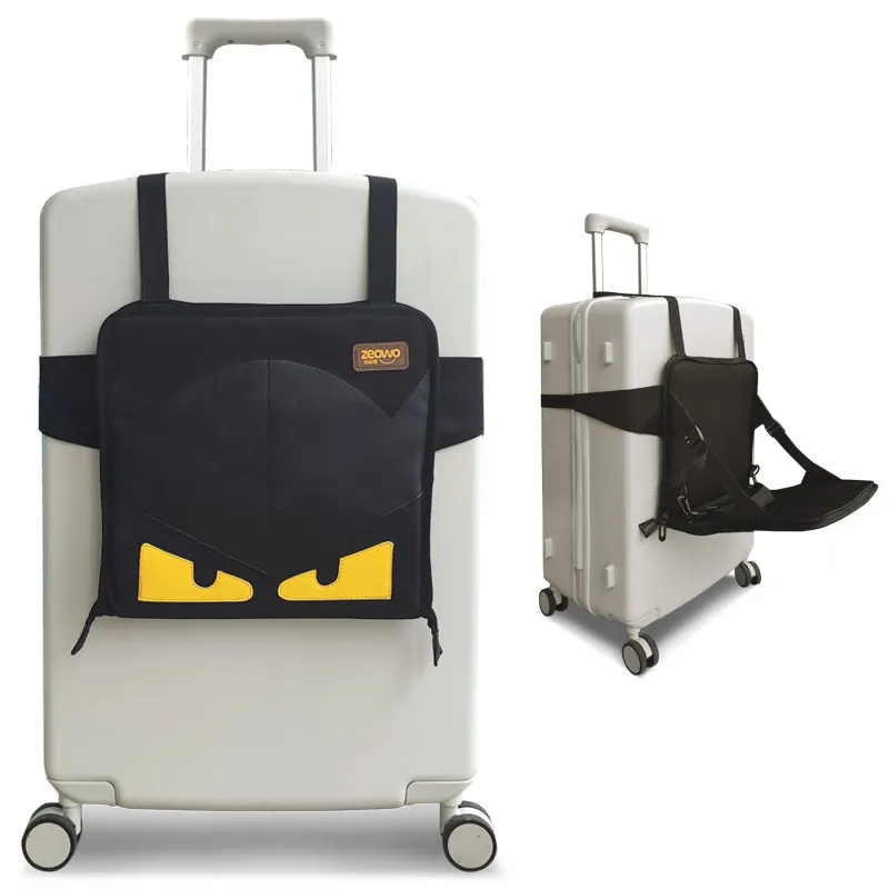 Transportín de viaje plegable portátil para bebé, a prueba de agua, para 1 a 5, maleta para niño pequeño, asiento, silla de equipaje, asiento de viaje para niño