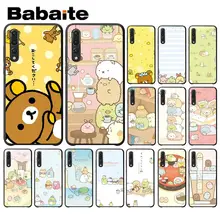 Babaite lindo cerveza engomada sumikko gurashi negro TPU cubierta de la caja del teléfono para Huawei P9 P10 más Mate9 10 Mate10 Lite P20 pro Honor10 View10(China)