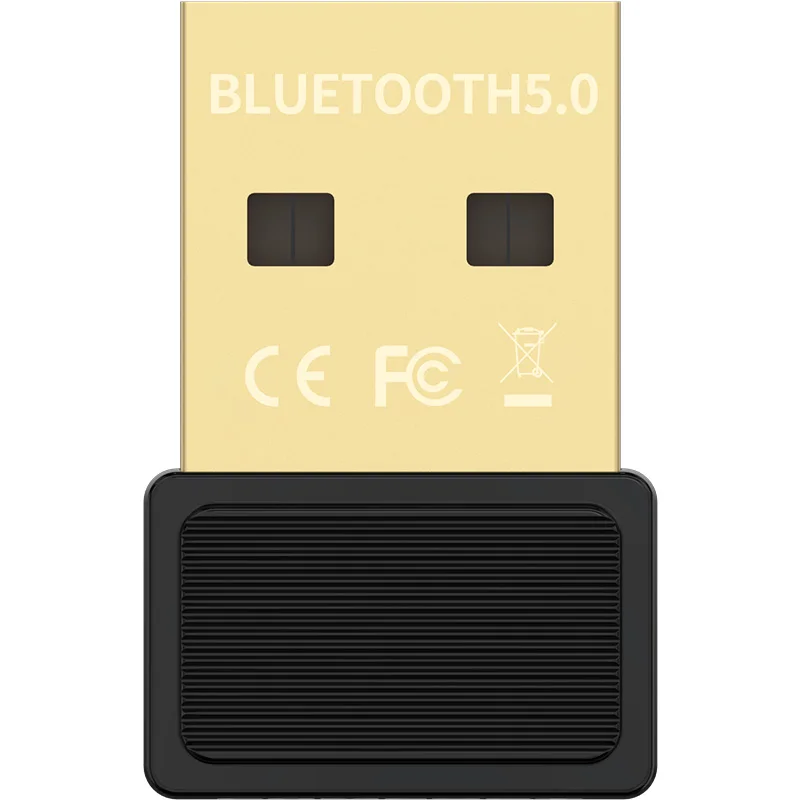 

USB Bluetooth 5.0 dongle Adapter Transmitter Bluetooth Receiver Music Audio Receiver Transmitter for PC Speaker Mouse Laptop