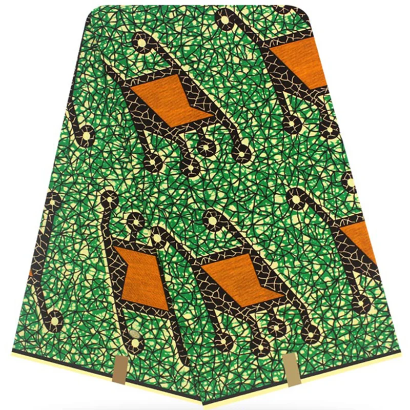 1 ярд африканская настоящая голландская хлопковая восковая ткань с цветочным принтом, настоящая восковая ткань для женщин, платье для вечеринок, рукоделие