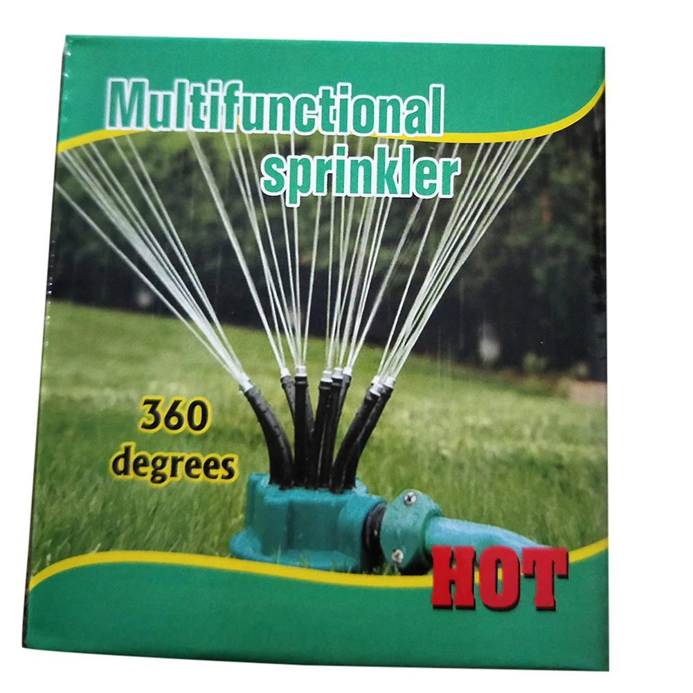 

Garden Irrigation Sprayer 360 Degree Sprinkler Adjustable Lawn Sprinkler Sprinkler
