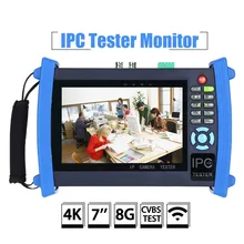 8600PLUS 4K " 1920*1200 IPC монитор камеры CCTV Тест er 4MP CVBS аналоговый сенсорный экран с IP HDMI 8G wifi H.265 CCTV Тест er