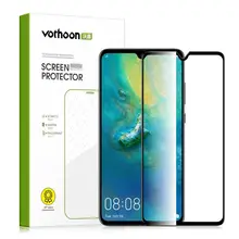 Protetor de tela vothoon para huawei companheiro 30 pro 20 pro p30 p40 pro mais cola tela cheia película de vidro proteção