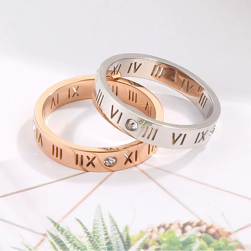 Buy Roman Numerals Ring, Custom Skinny Rings, Engraved Ring, Personalized  Anniversary Date, Roman Numeral Ring, Stackable Rings, Stacking Ring Online  in India - Etsy