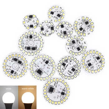 

220V LED Bulb Patch Lamp SMD Plate Circular Module Light Source Plate For Bulb Light
