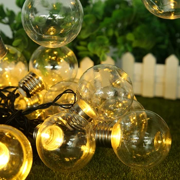 

8m 30 LED Solar Ball Light String Fairy Lamp Chain Solar Power Waterproof Outdoor Garlands Waterproof Easy Installation