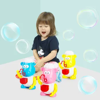 

Cute Sheep Automatic Bubble Machine Blower Maker Party Summer Outdoor Toy Wedding Props Romantic Atmosphere Dropshipping