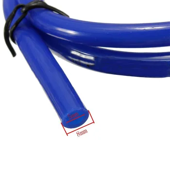 

1x Rubber Fuel Hose Reinforced Unleaded Petrol Diesel Oil Engine Line Pipe Blue