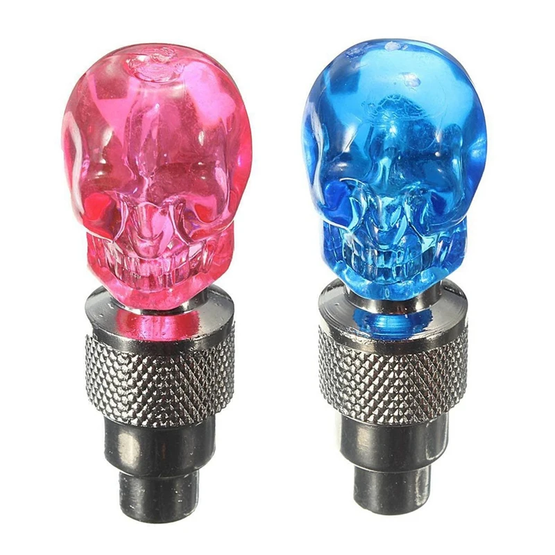 4 шт. светодиодсветильник ПА для шин мотоцикла велосипеда автомобиля 2 красных и