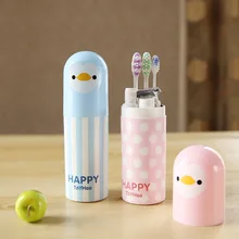 TAYHee набор в форме зубов коробка походный футляр для зубной щетки Портативный стакан контейнер для зубной пасты Творческий походный футляр для зубной щетки спринцовка 7713