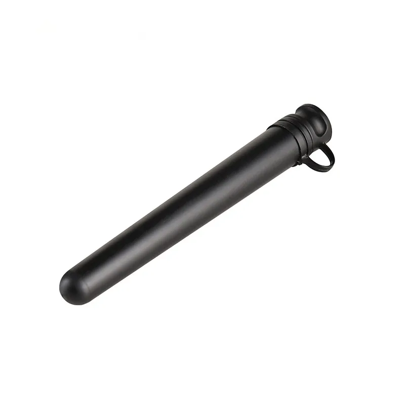 

500pcs/lot 110mm Black PP Plastic Doob Tube /Joint Tube For Cigar Storage Can Customized Logo cigar packing tubes