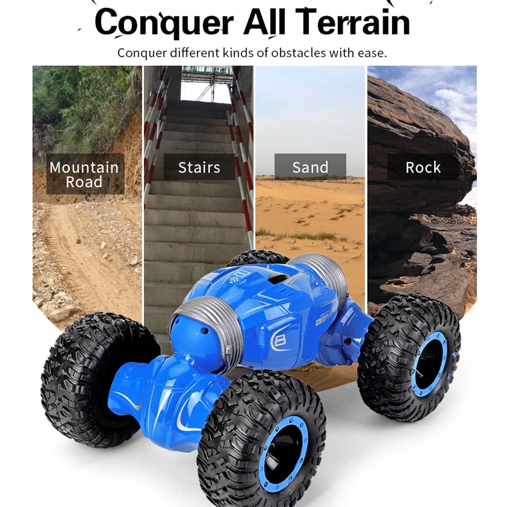 Q70 1/16 4WD двухсторонняя 2,4G RC трансформация вездеходный трюк автомобиль Дети Детская Радиоуправляемая машинка прекрасные подарки на день рождения игрушки