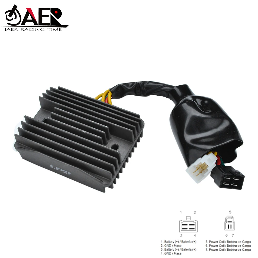 

JAER Motorcycle Voltage Regulator Rectifier for Honda VFR 800 VFR800 FiW/FiX 1998-1999 CB 1300 CB1300 FW/FX/FY SC40 1998-2001