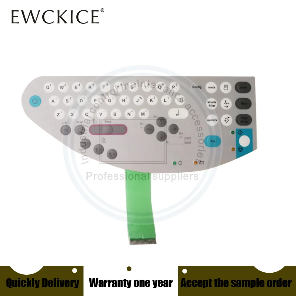 Interruptor de Membrana Novo 1200st Hmi Plc Teclado Acessórios Manutenção Controle Industrial Mac1200 Mac1200st Mac 1200 - Imagem 5